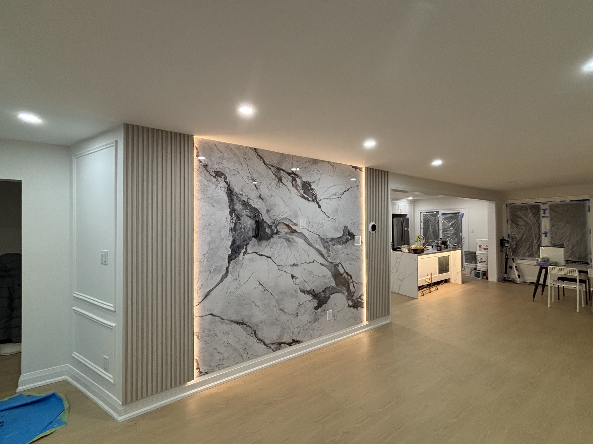 Finished luxury interior renovation by WEIVA Homes
