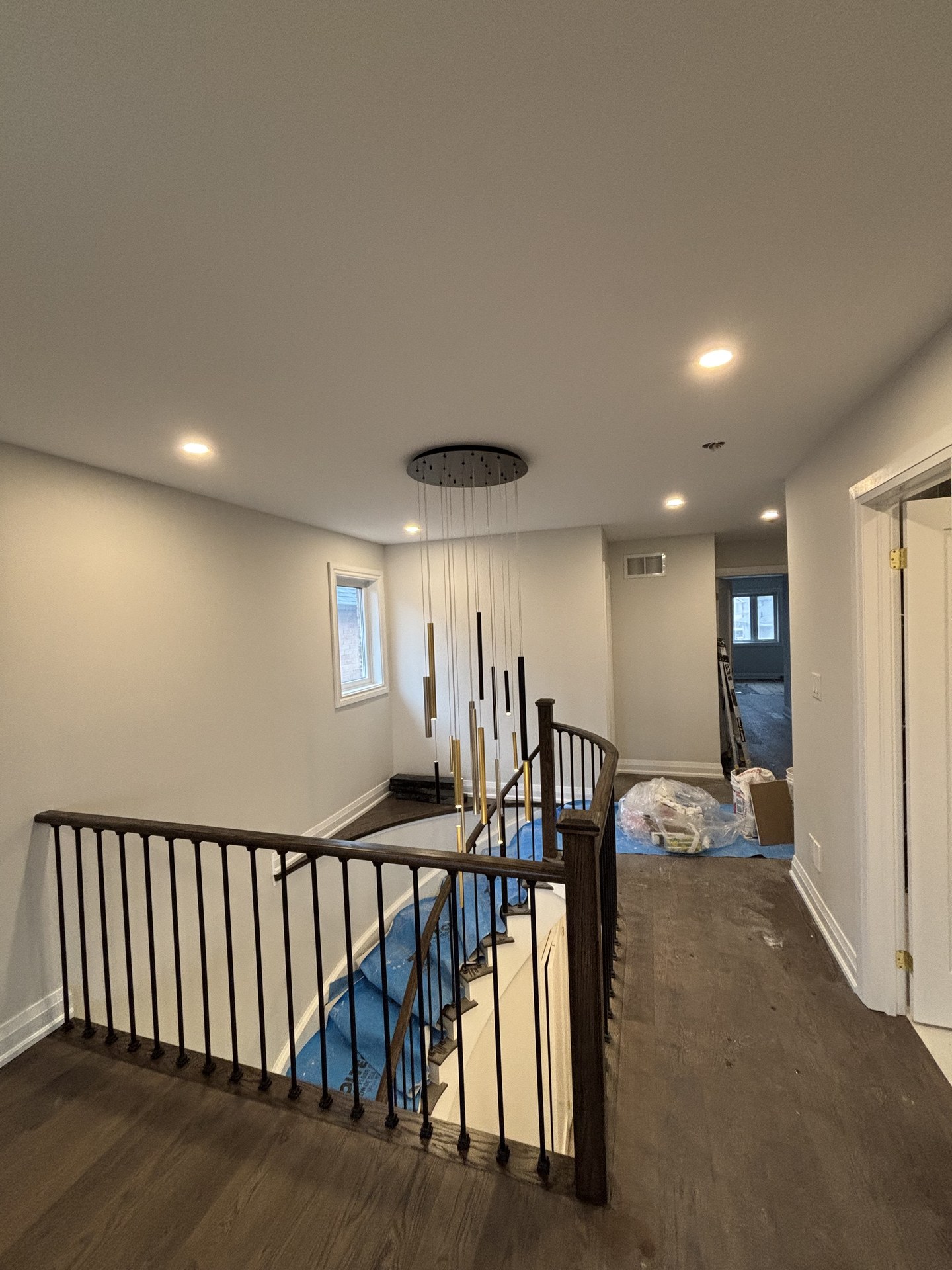 Architectural trim work and custom wall paneling